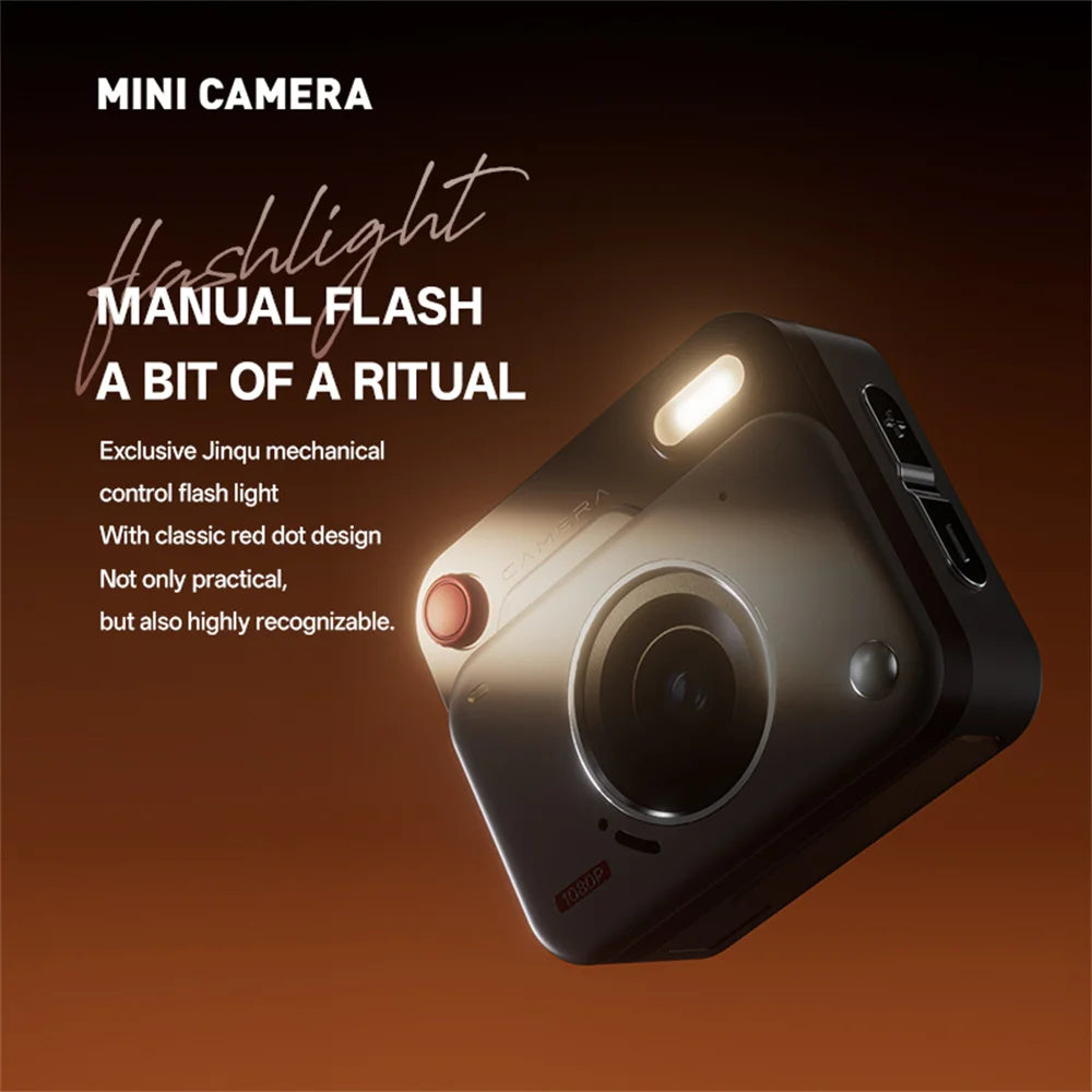 HD 1080P Retro Mini Digital Thumb Camera