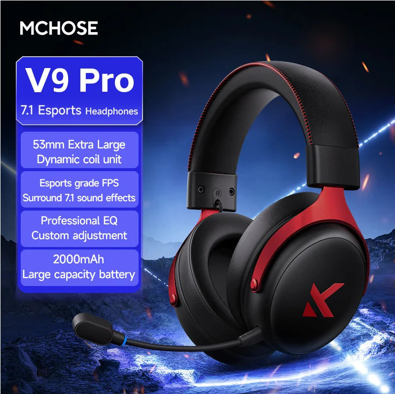V9 Pro Wireless Gaming Headset