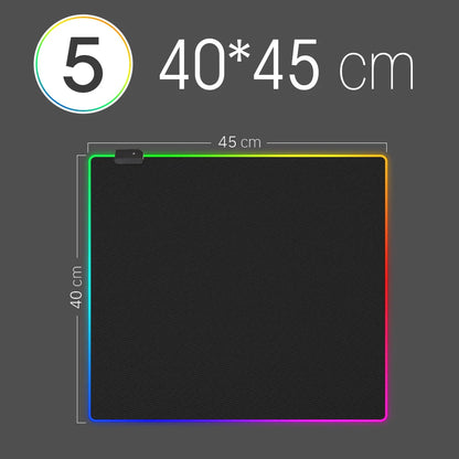 RGB LED Gaming Mouse Pad — 10 Sizes