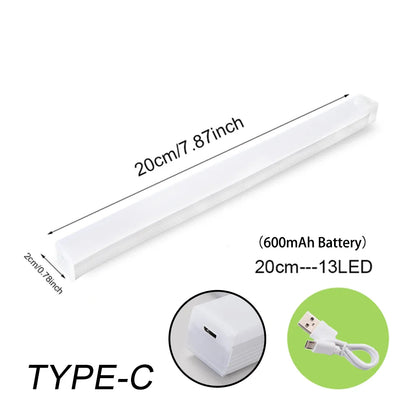 Wireless LED Monitor Light Bar – Type-C Rechargeable Screen Light