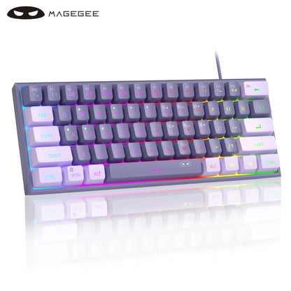 Mini 60% RGB Gaming Keyboard — Compact & Colorful