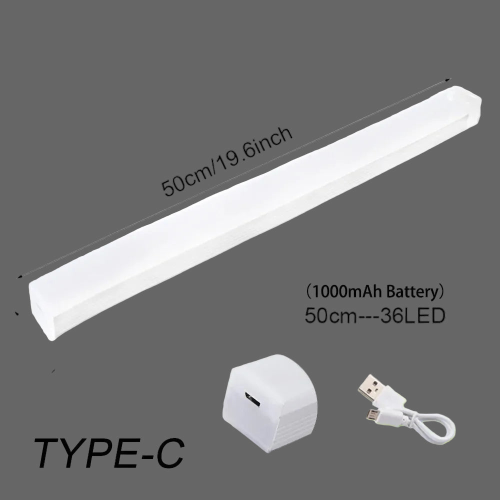Wireless LED Monitor Light Bar – Type-C Rechargeable Screen Light