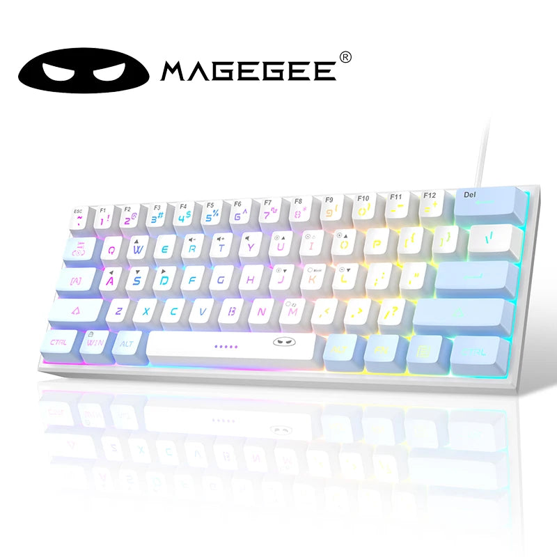 Mini 60% RGB Gaming Keyboard — Compact & Colorful