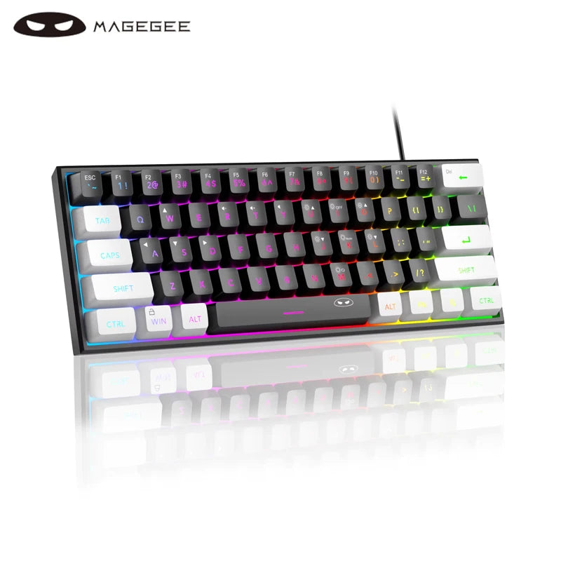 Mini 60% RGB Gaming Keyboard — Compact & Colorful