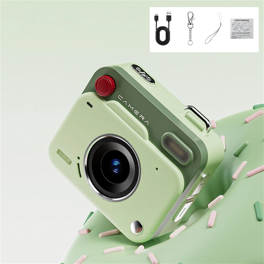 HD 1080P Retro Mini Digital Thumb Camera