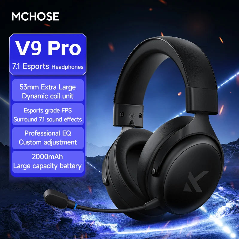 V9 Pro Wireless Gaming Headset