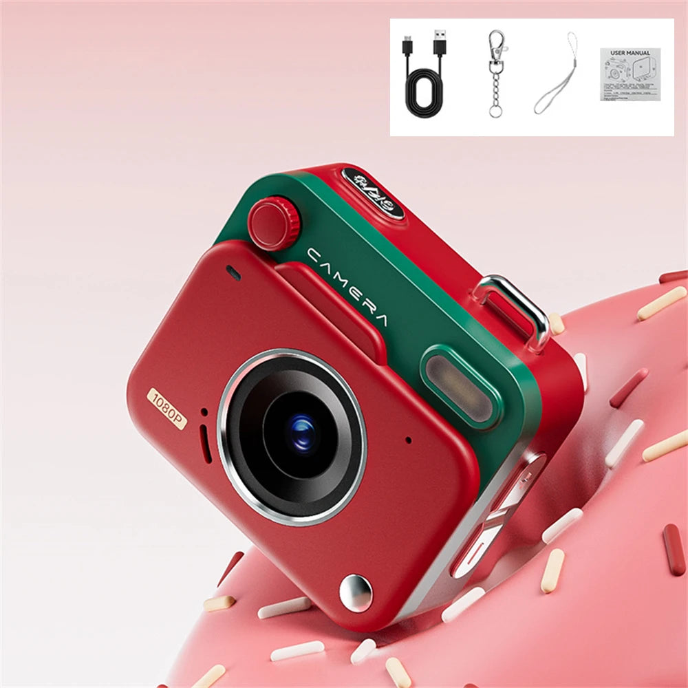 HD 1080P Retro Mini Digital Thumb Camera